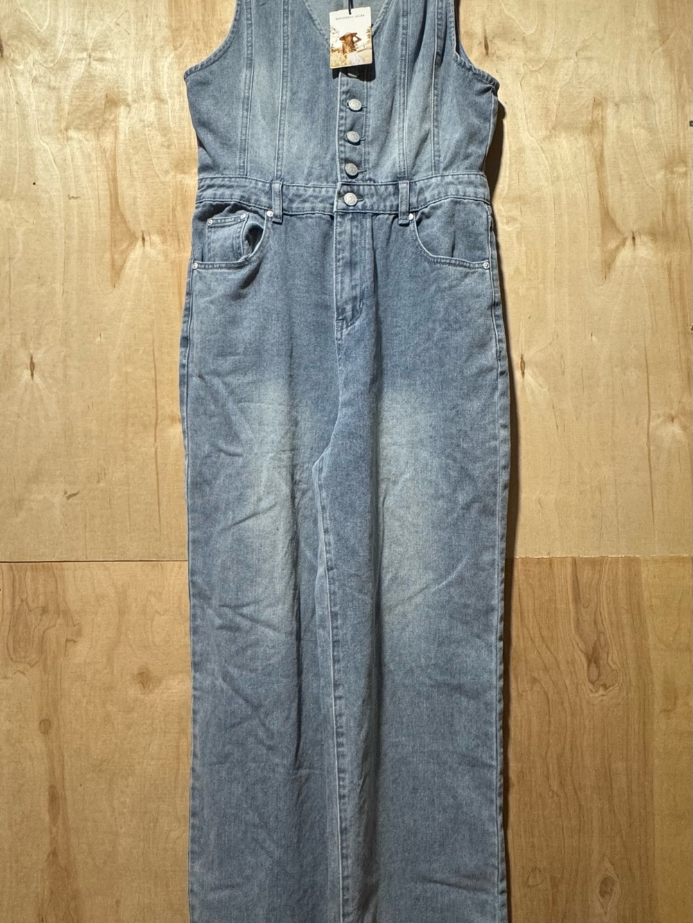 Sincerely Jules Light Blue Denim Top